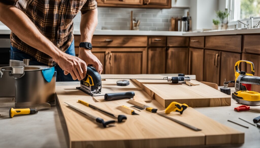 DIY kitchen remodel