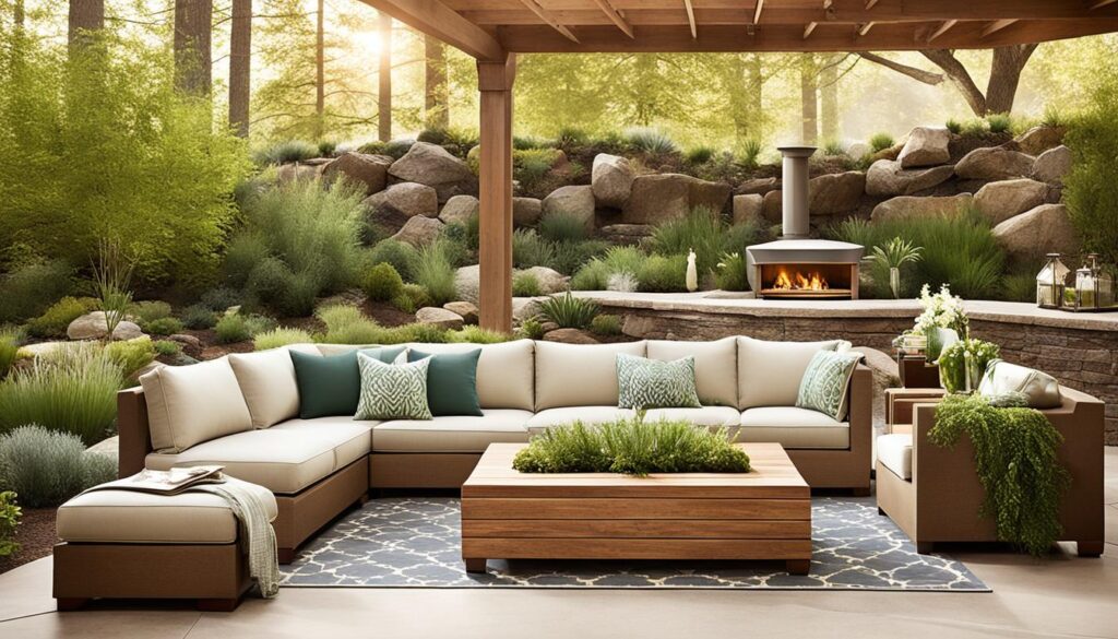 Nature-Inspired Outdoor Furniture