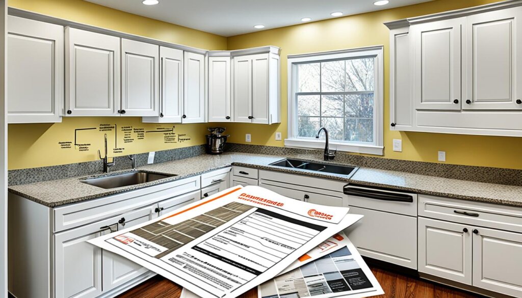 Permits for affordable kitchen remodel