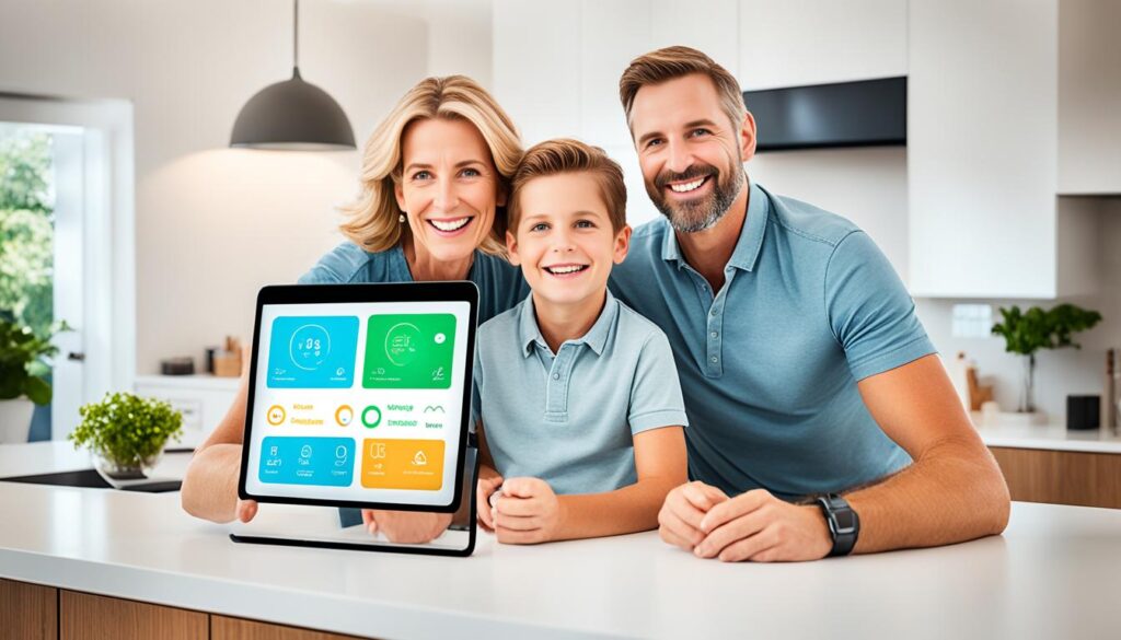 Real-Life Smart Home Automation for Families