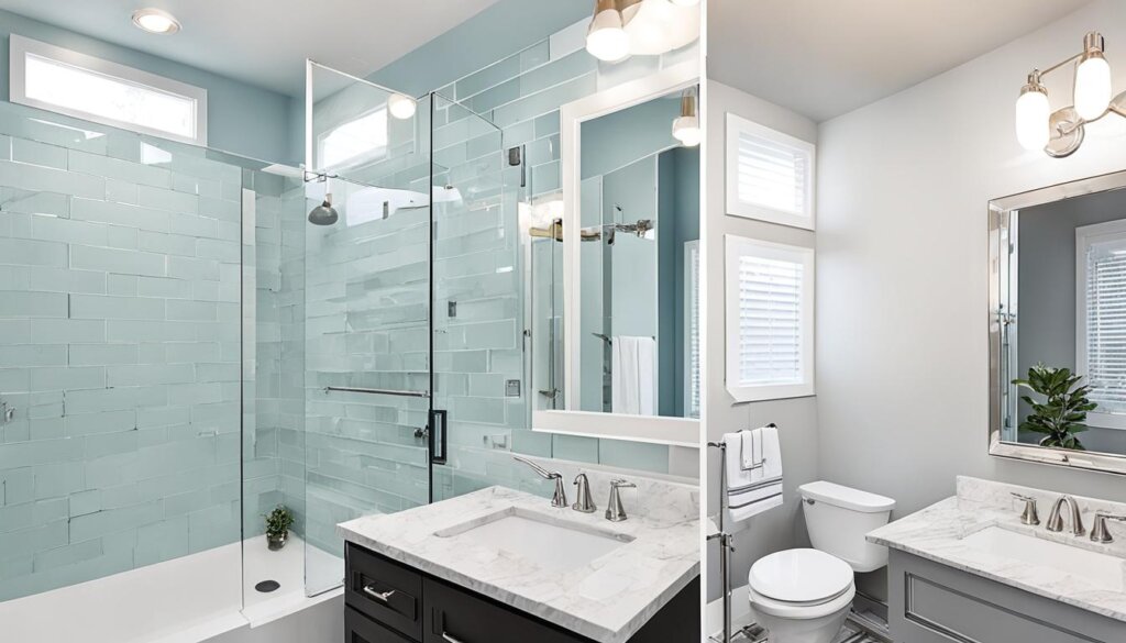 bathroom renovation stages