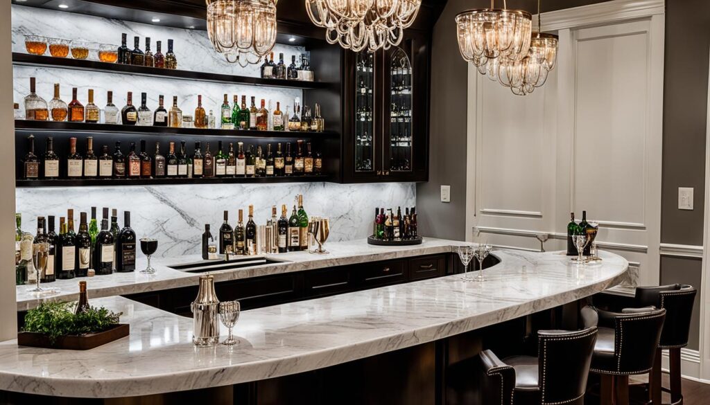 custom home bar design