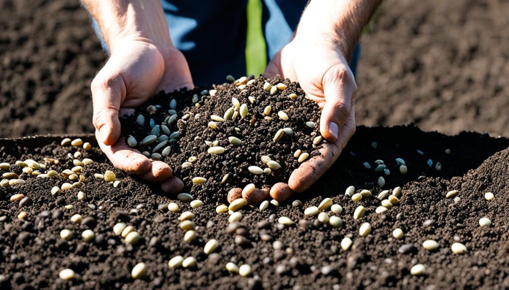 direct sowing vegetable seeds