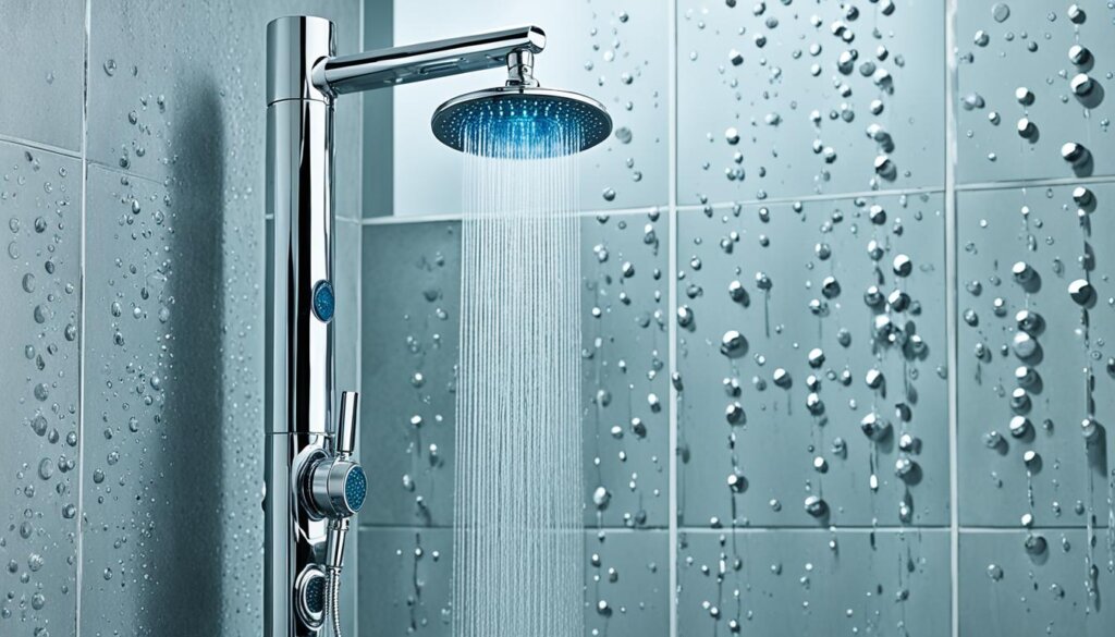 futuristic shower design