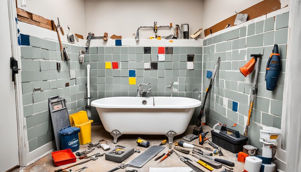 how to start a bathroom renovation