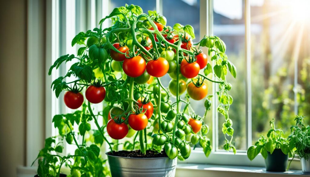 indoor tomato cultivation