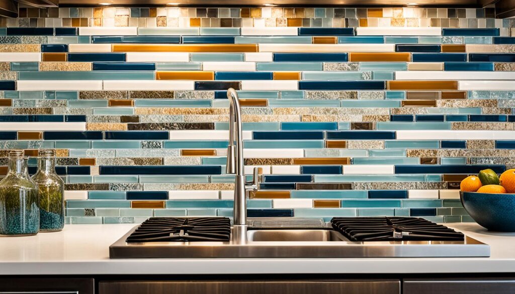 kitchen backsplash material selection