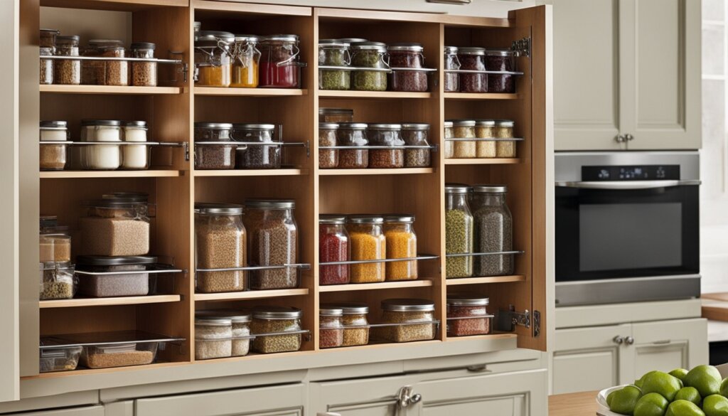 kitchen cabinet storage