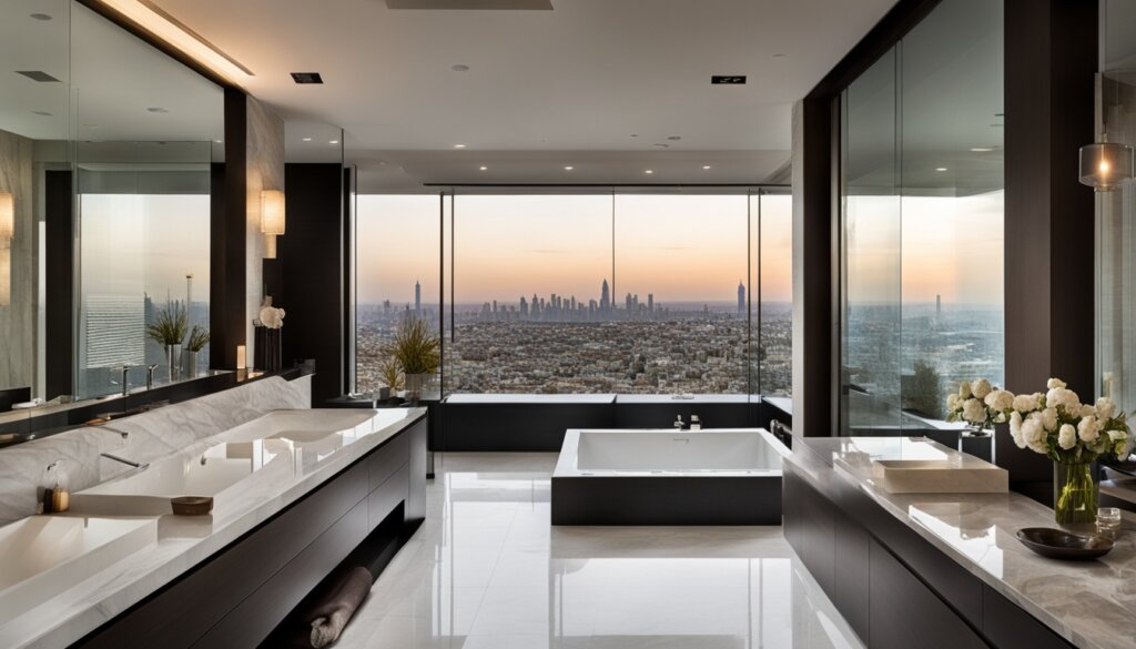 luxury bathroom