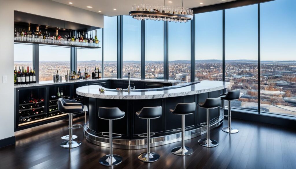 luxury home bar