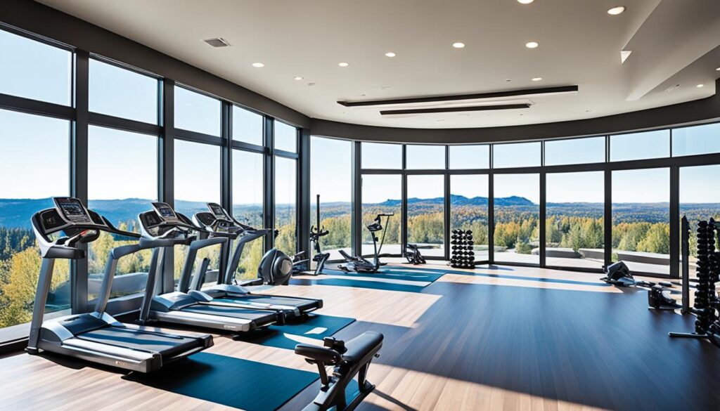 luxury home gym design