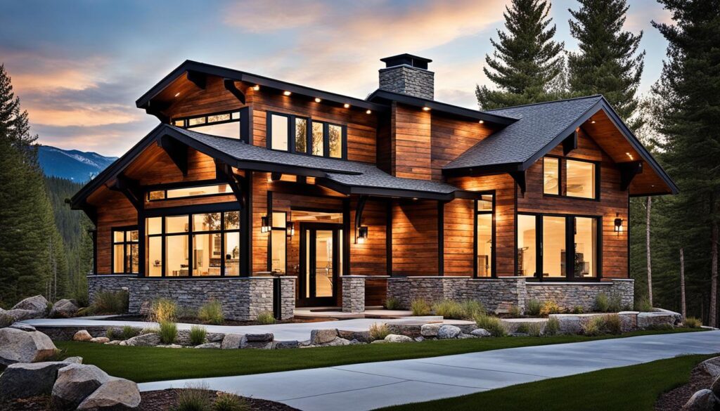 modern mountain homes