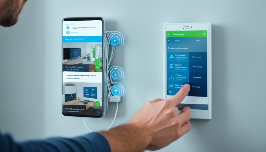 smart home device installation