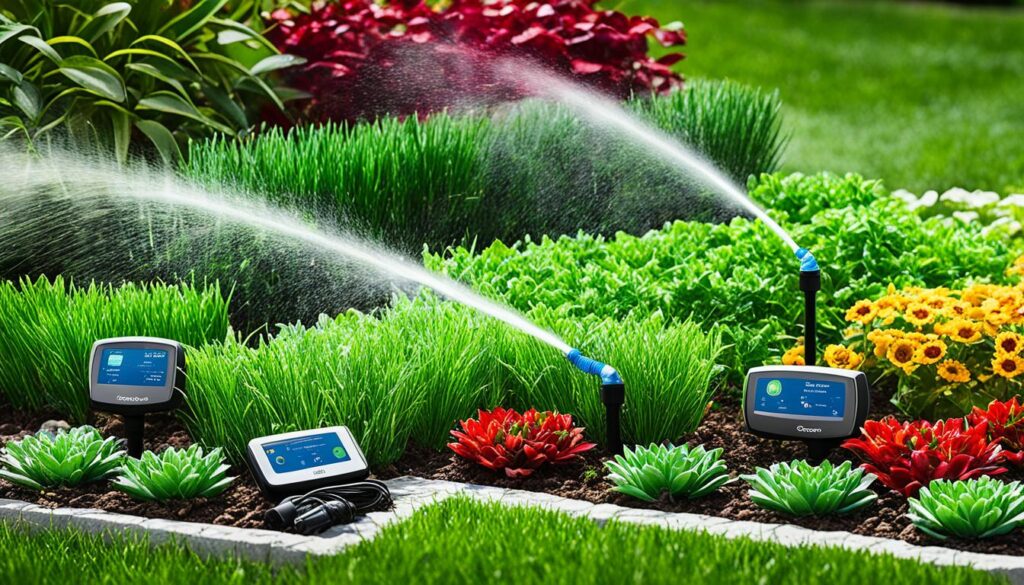 smart irrigation system components