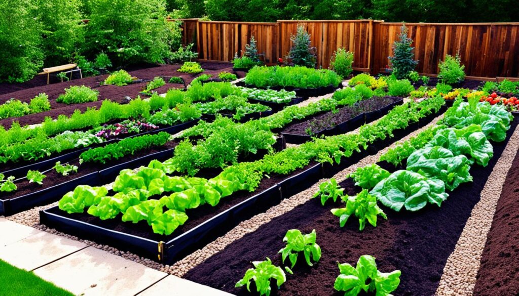 vegetable garden layout